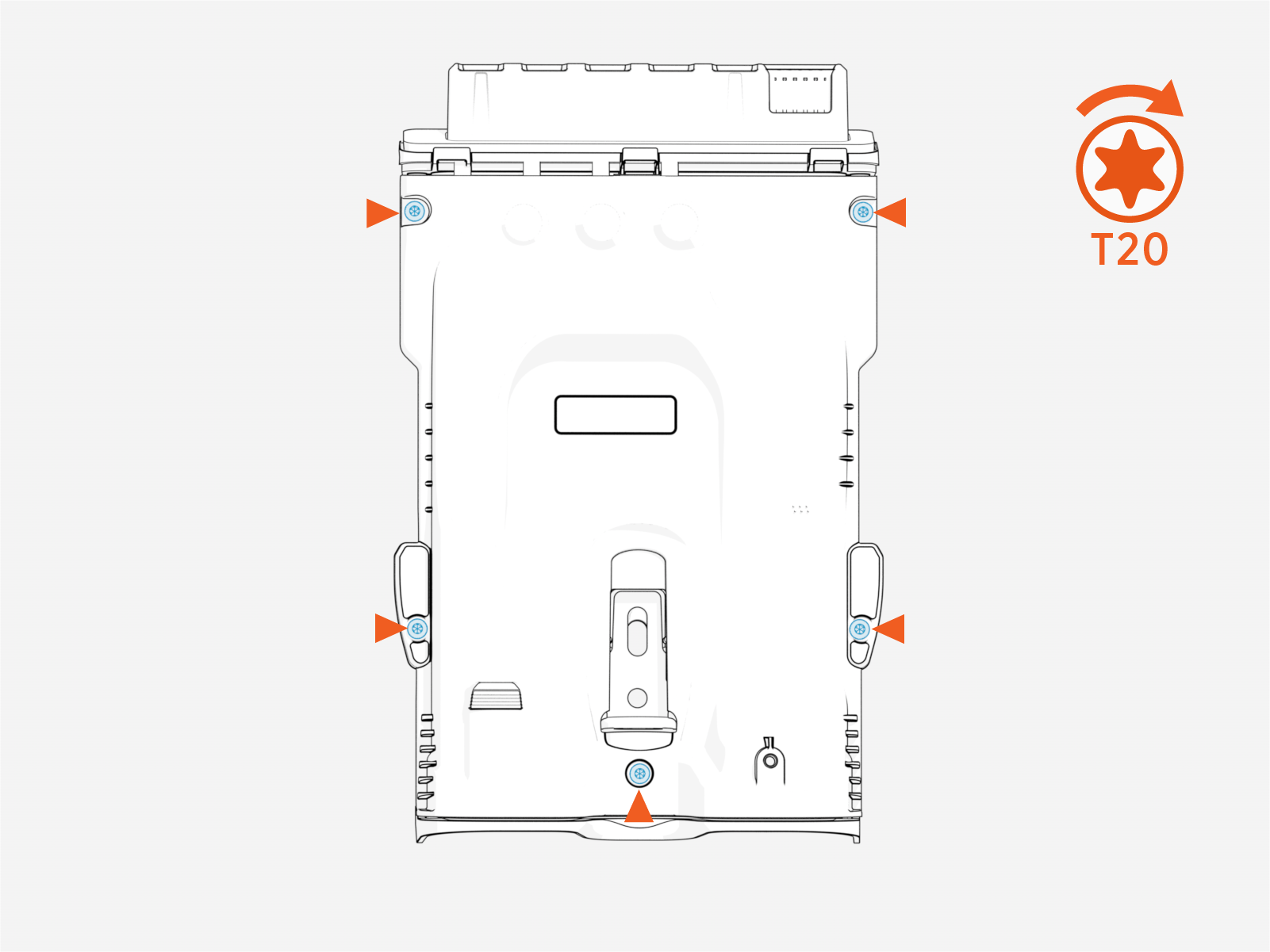 Technical illustration depicts the procedural step.