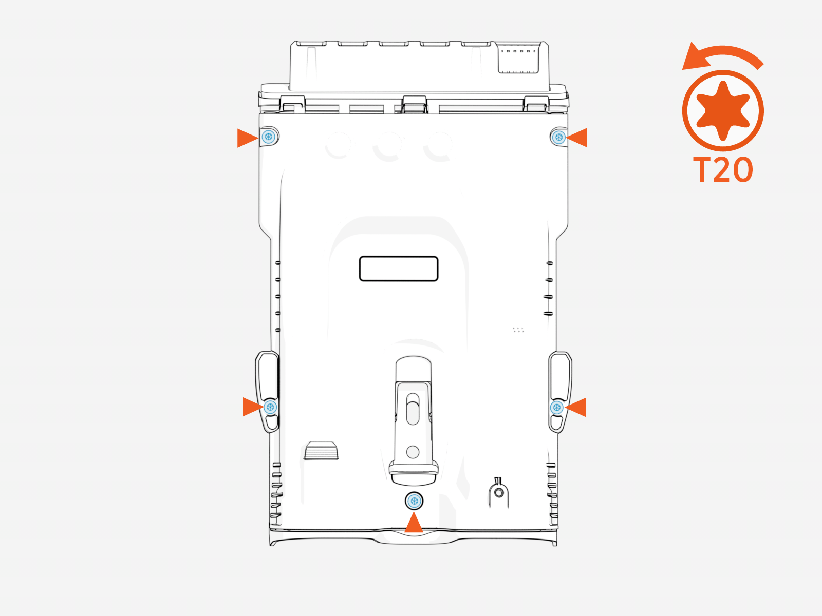 Technical illustration depicts the procedural step.