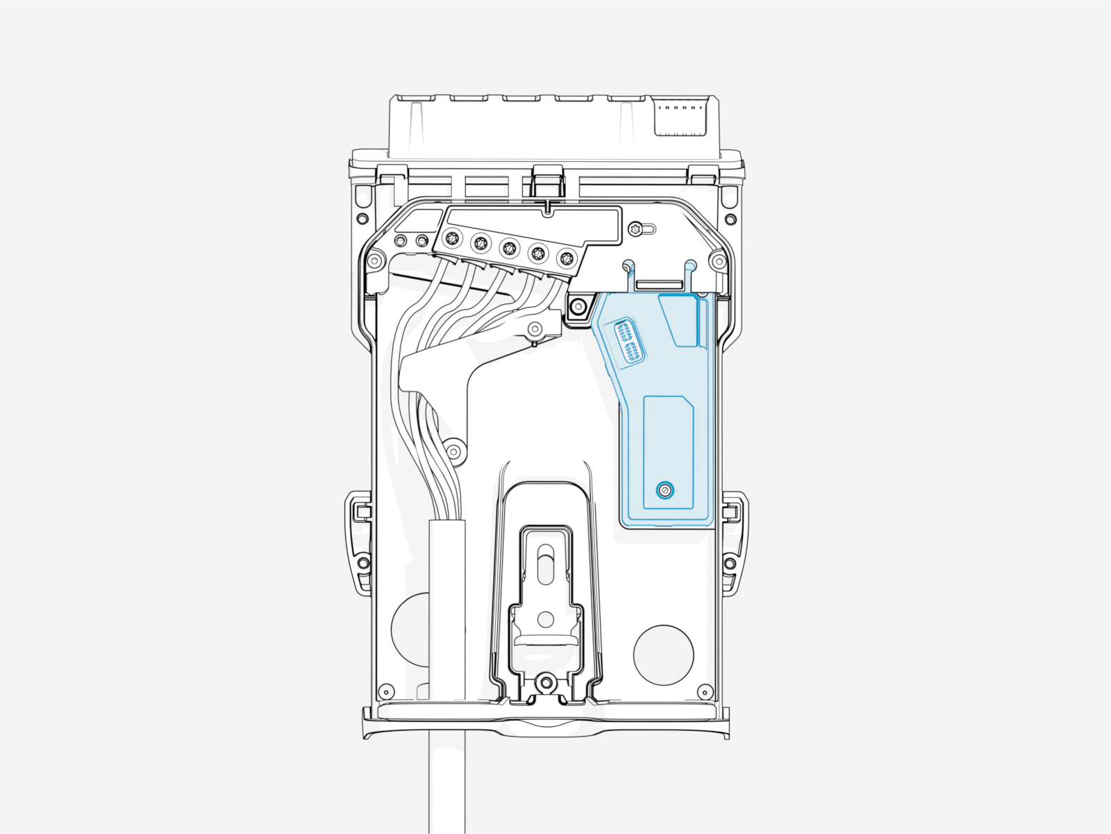 Technical illustration depicts the procedural step.