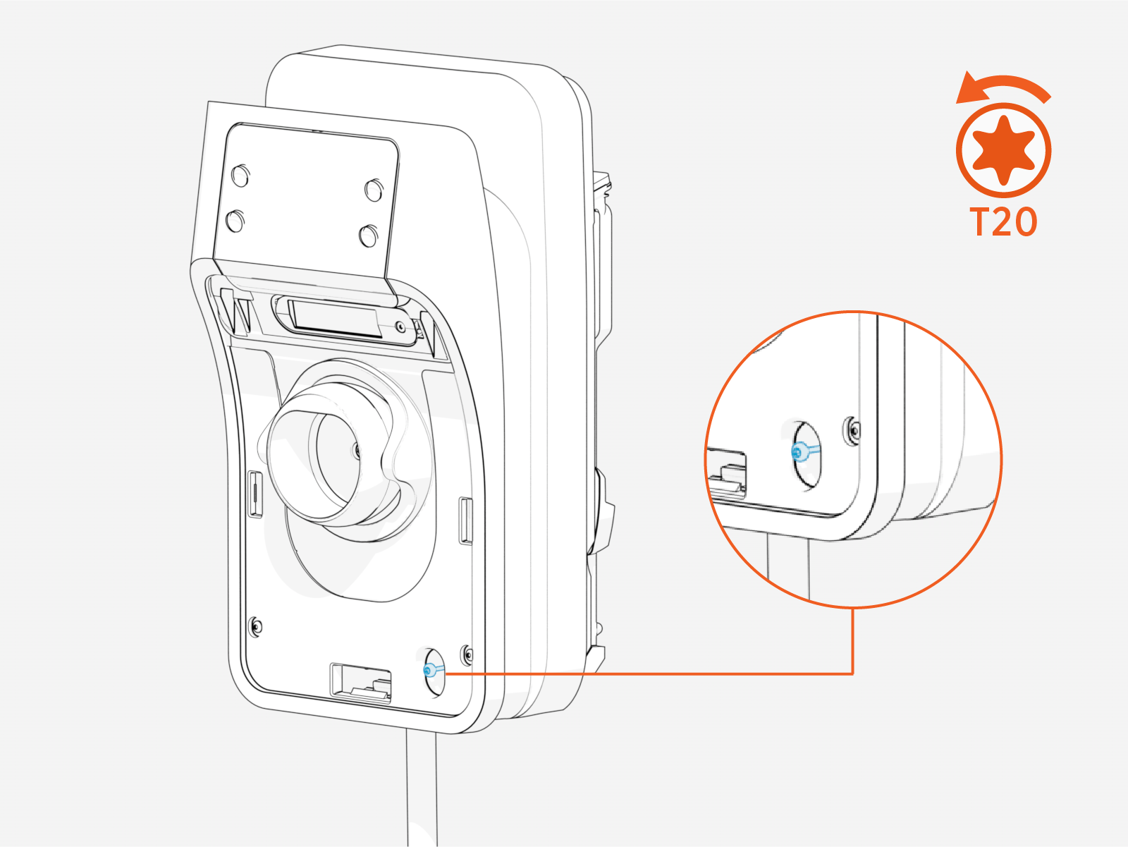 Technical illustration depicts the procedural step.
