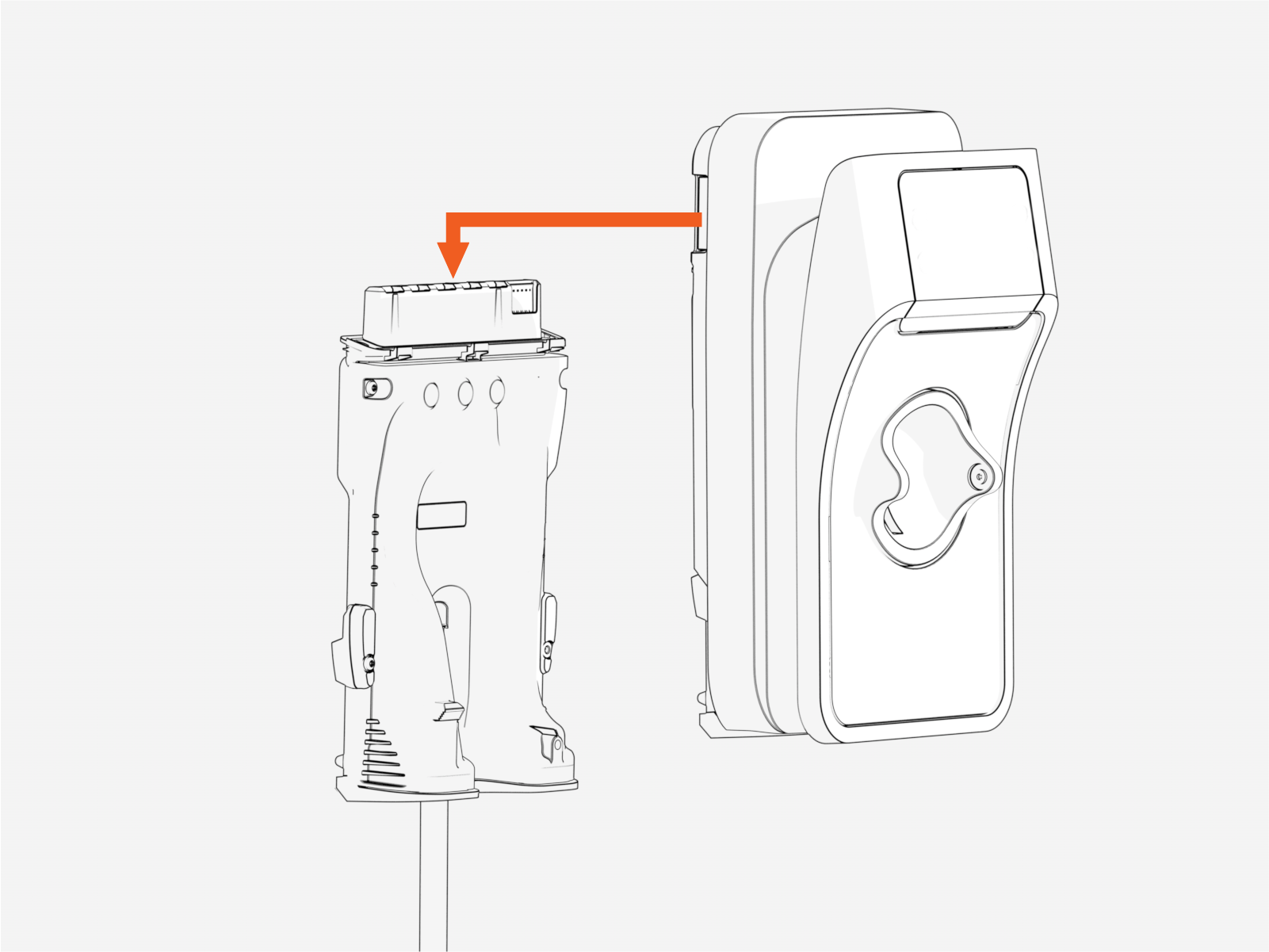 Technical illustration depicts the procedural step.