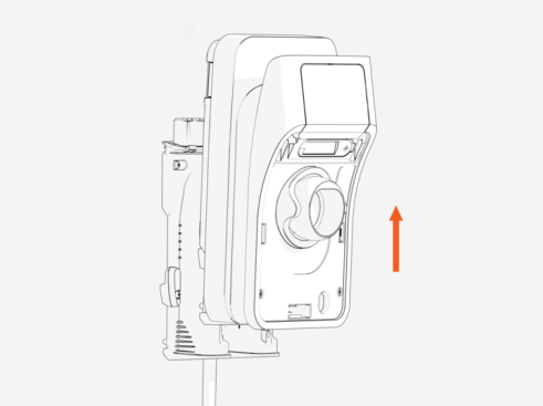 Technical illustration depicts the procedural step.