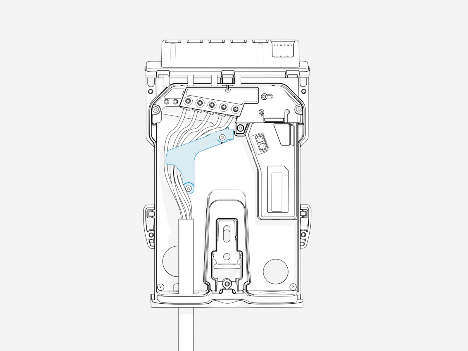 Technical illustration depicts the procedural step.