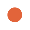 Orange and white icon that represents a tool or action.