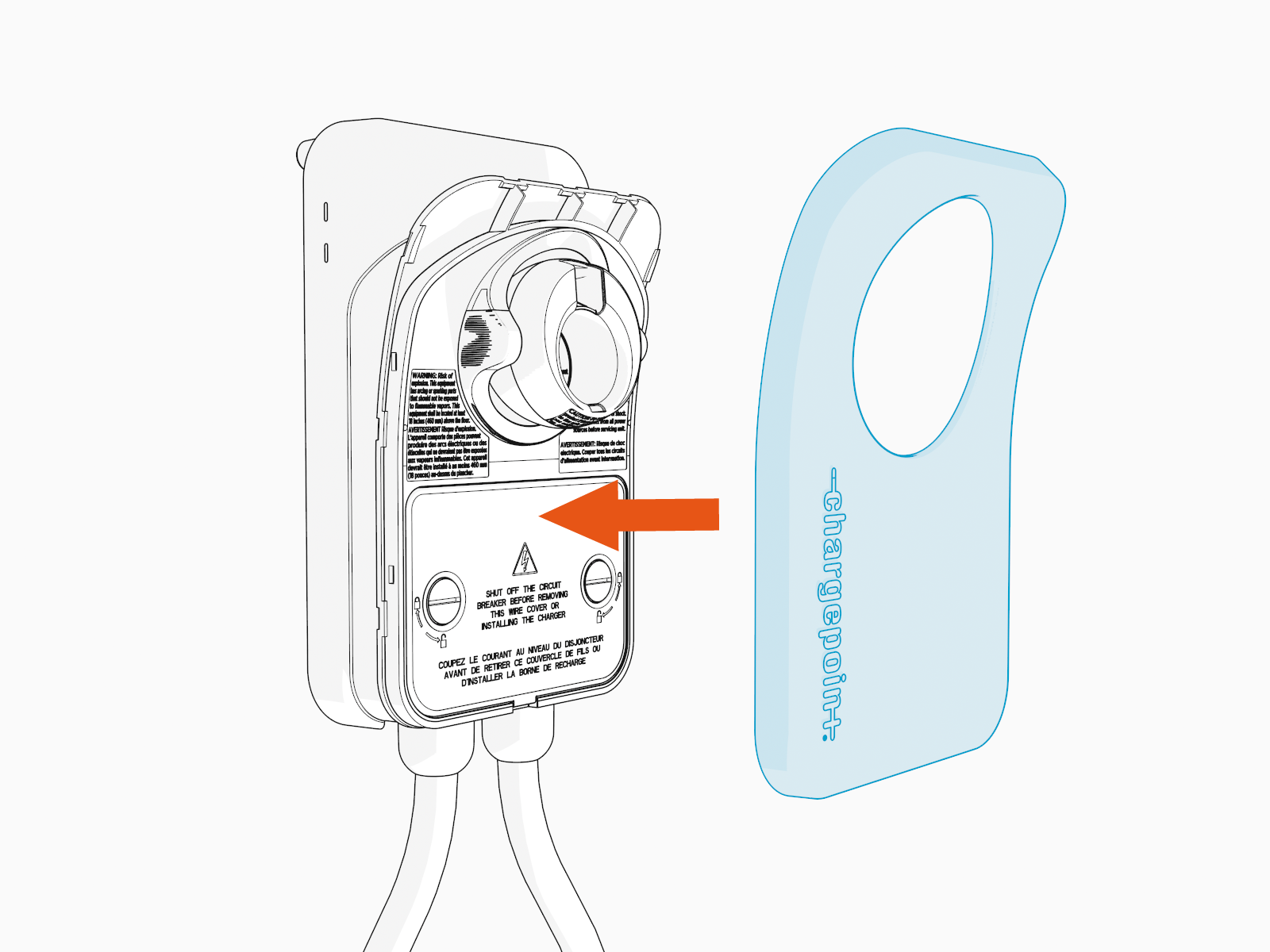 Technical illustration depicts the procedural step.