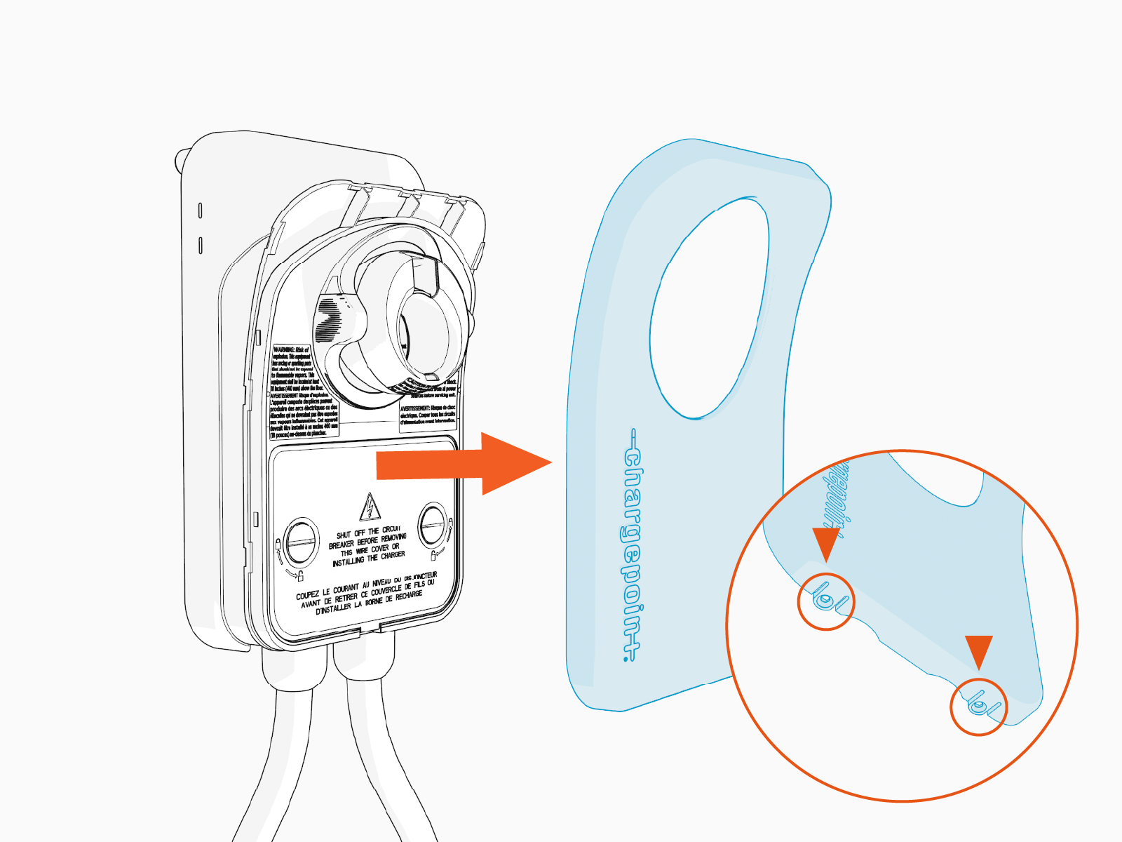 Technical illustration depicts the procedural step.