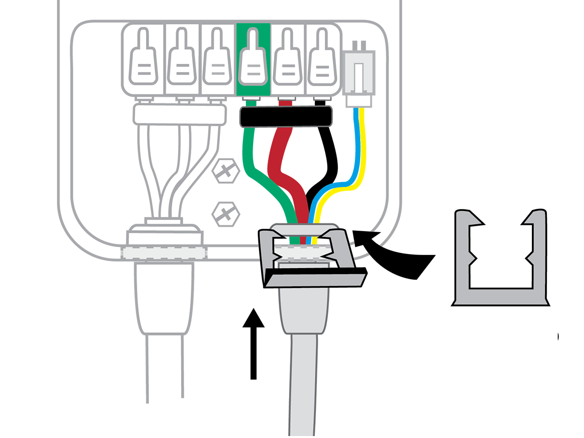 Technical illustration depicts the procedural step.