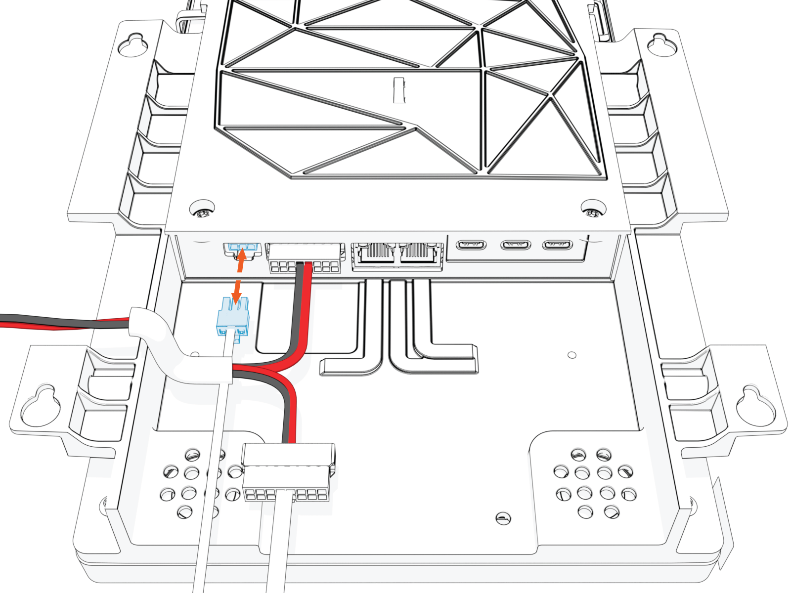 Technical illustration depicts the procedural step.