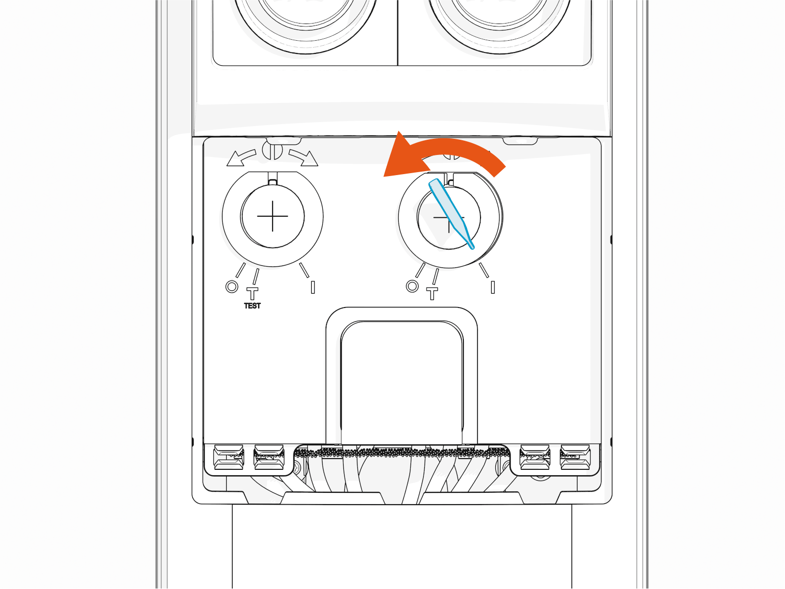 Technical illustration depicts the procedural step.