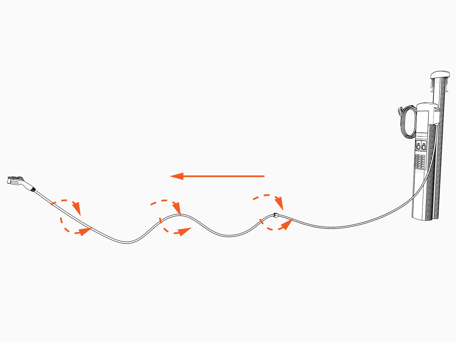 Technical illustration depicts the procedural step.