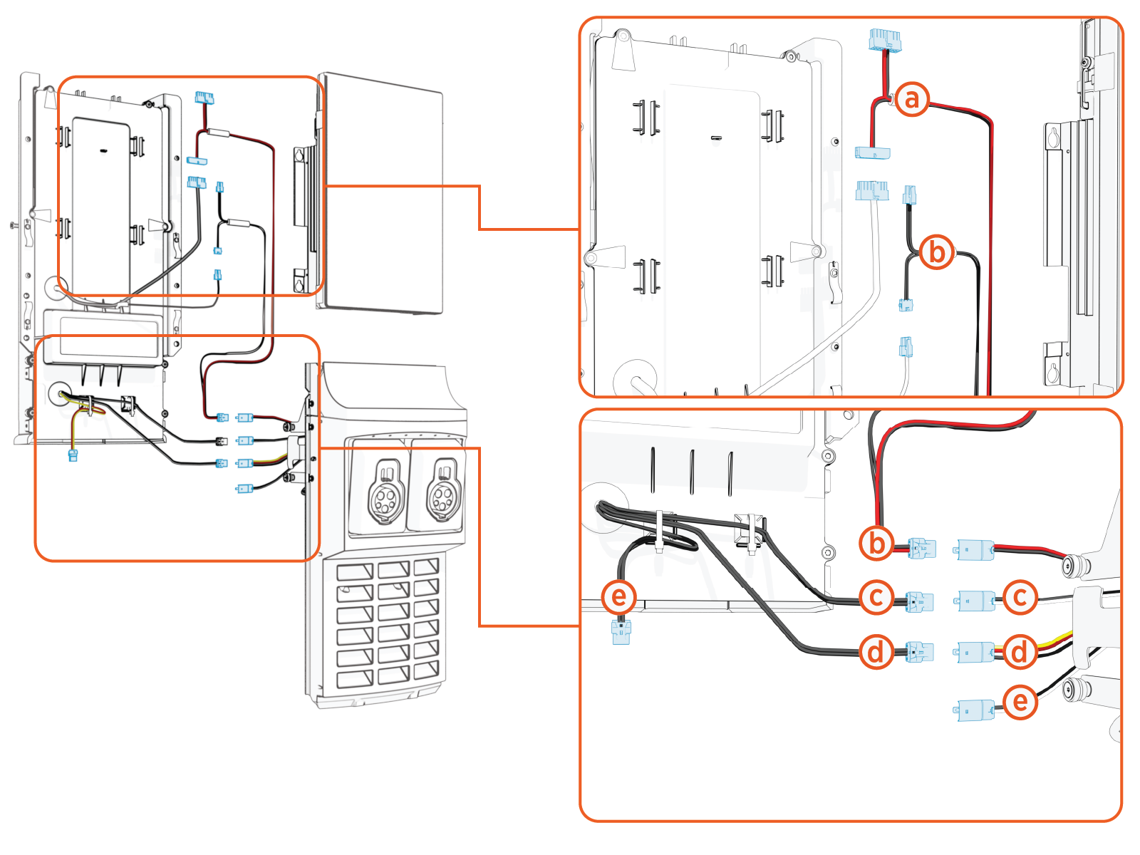 Labeled diagram of product, tools or parts.