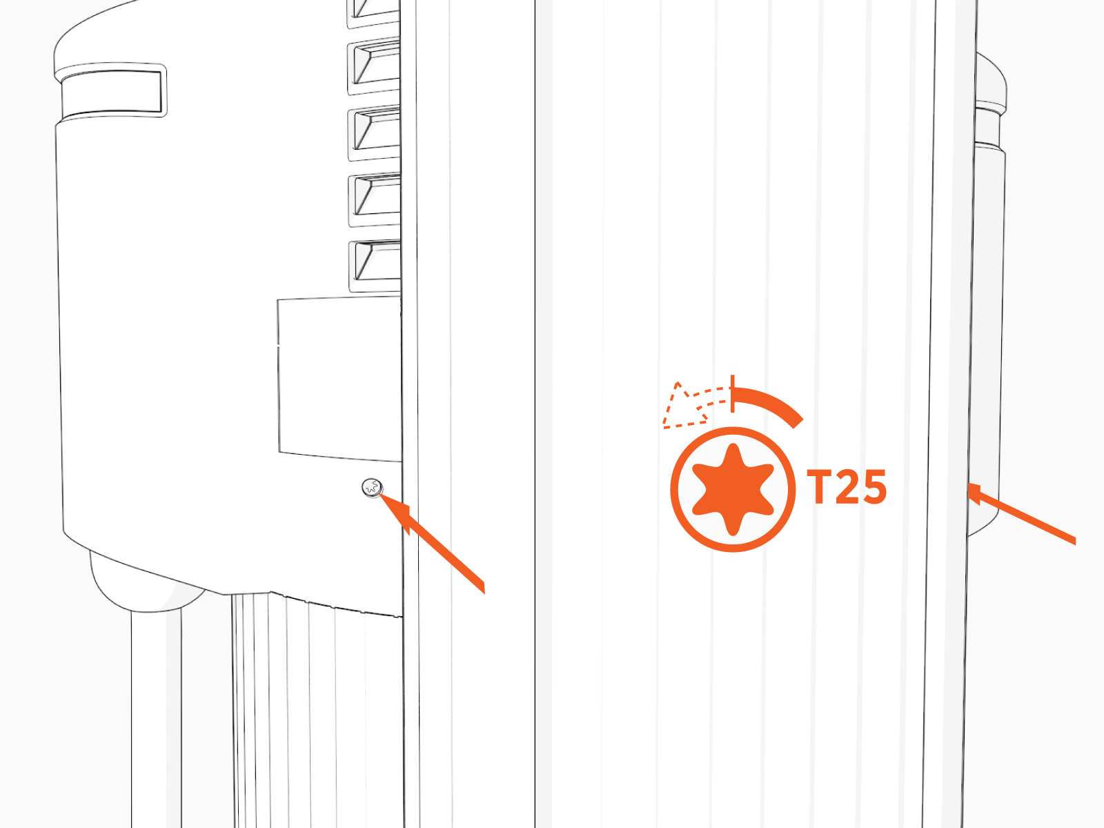 Technical illustration depicts the procedural step.
