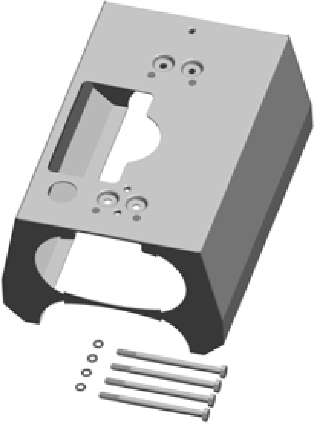 Single station bracket with CMK.