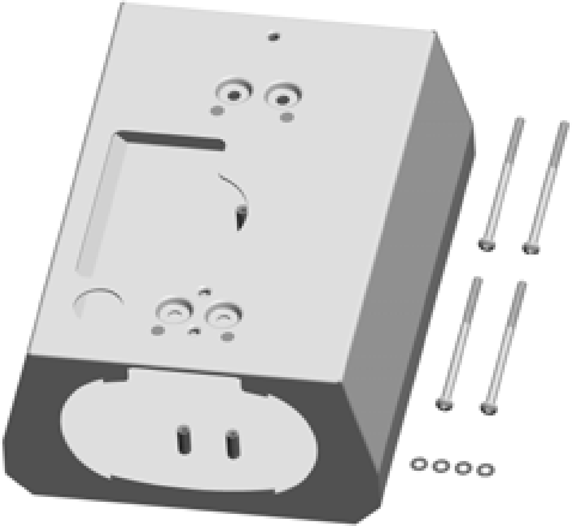 Single station bracket.