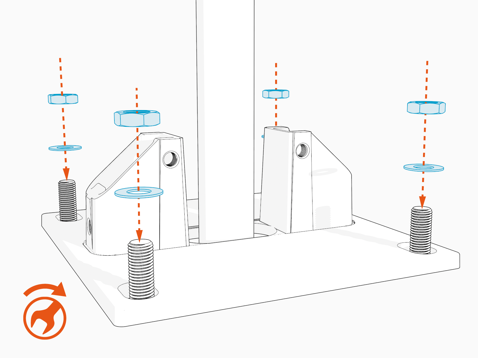 Technical illustration depicts the procedural step.