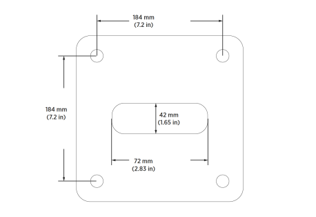 Labeled diagram of product, tools or parts.