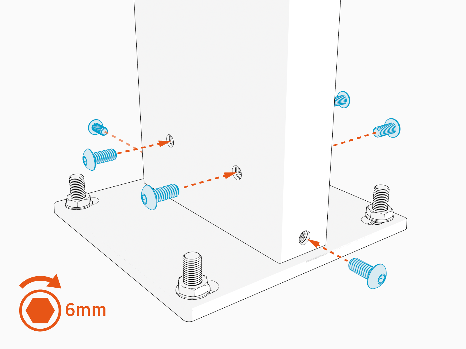 Technical illustration depicts the procedural step.