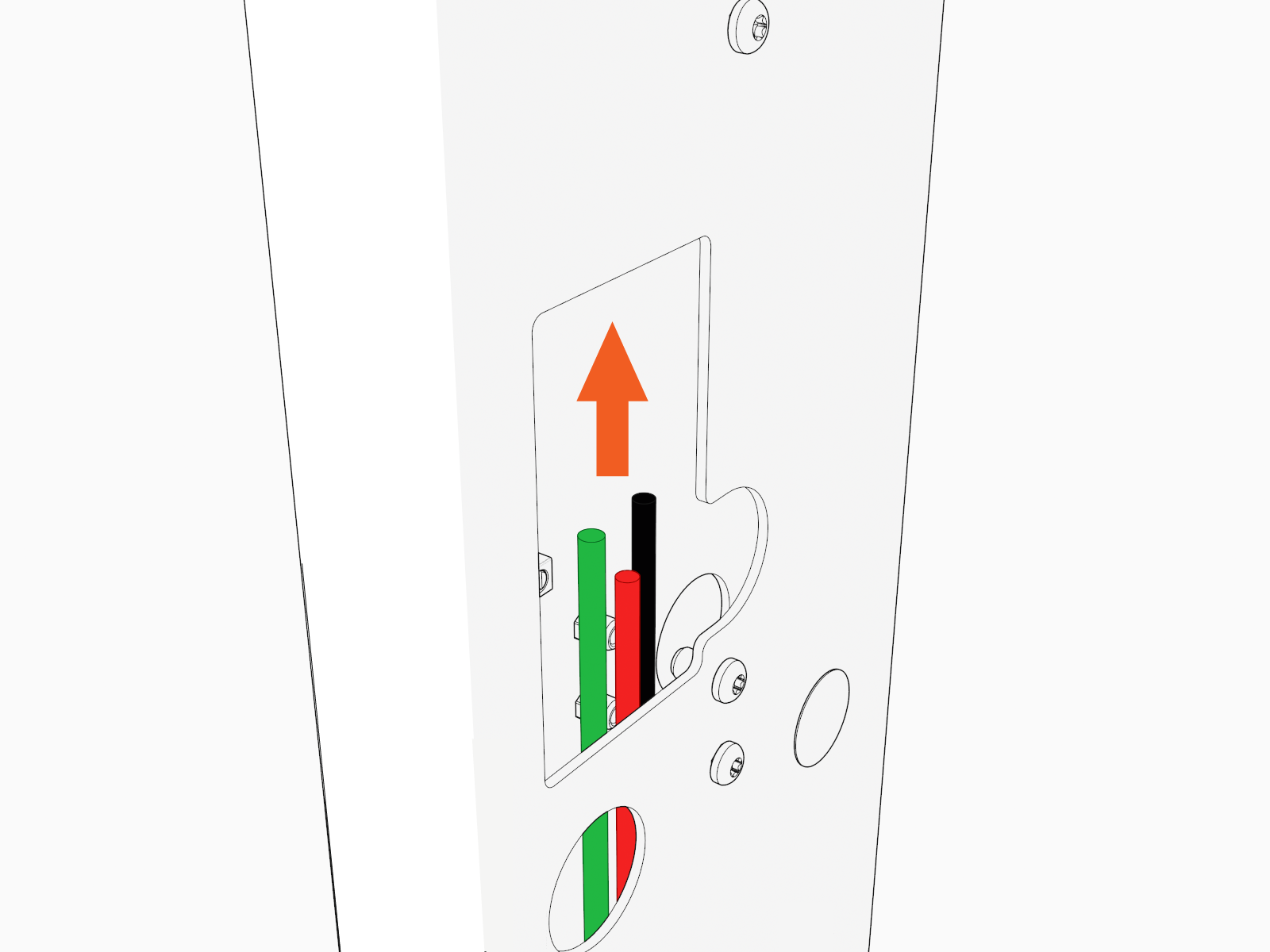 Technical illustration depicts the procedural step.