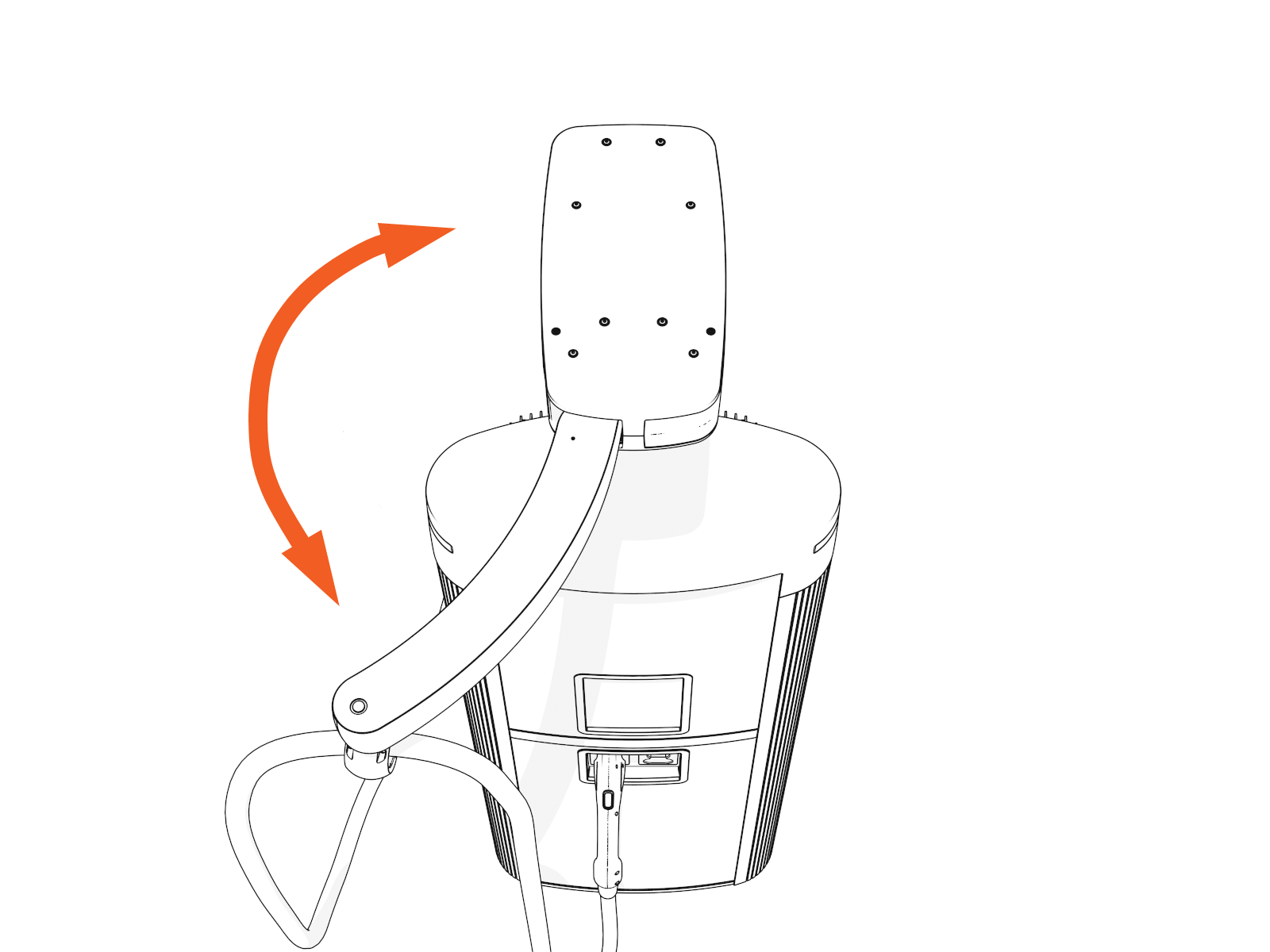 Technical illustration depicts the procedural step.