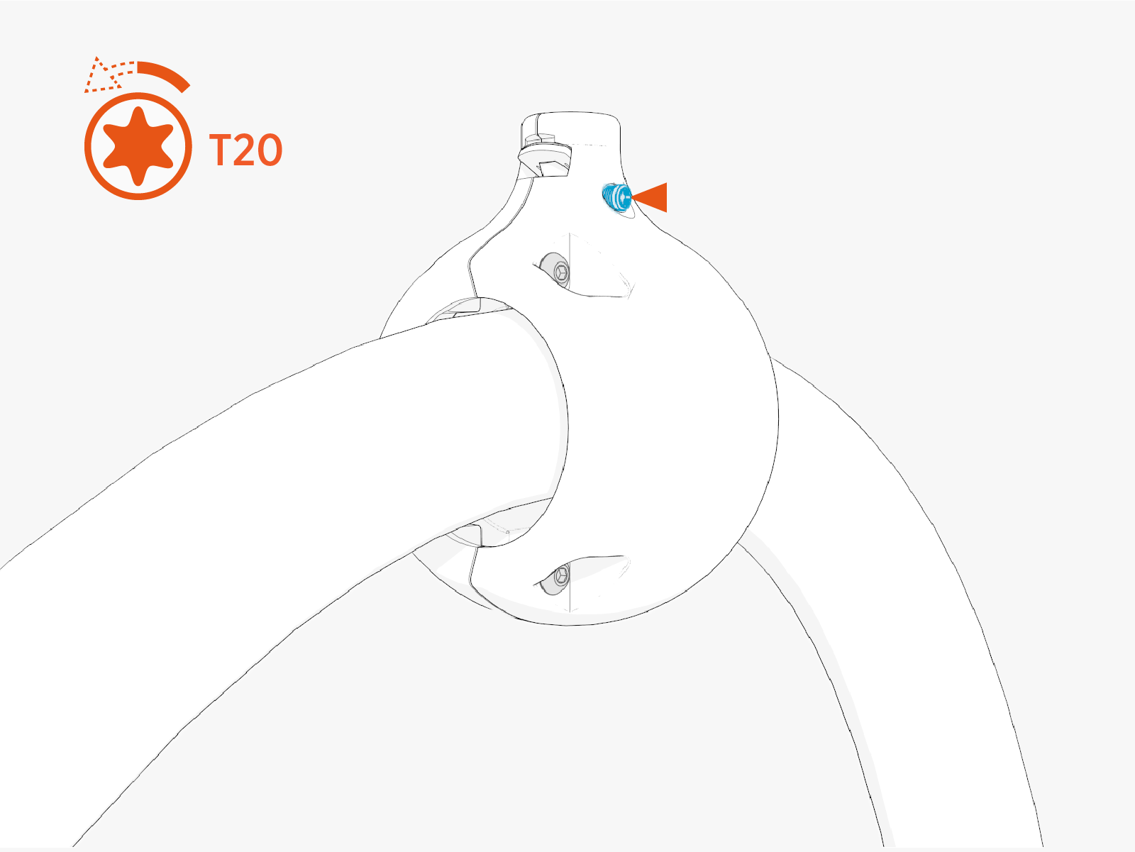 Technical illustration depicts the procedural step.