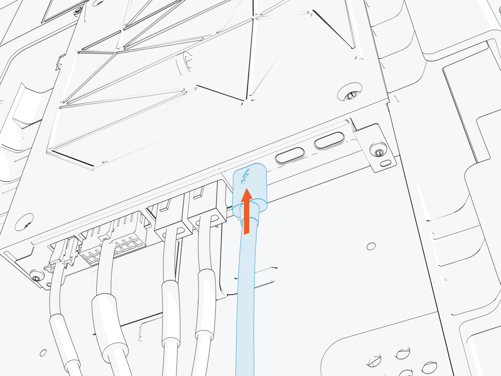 Technical illustration depicts the procedural step.