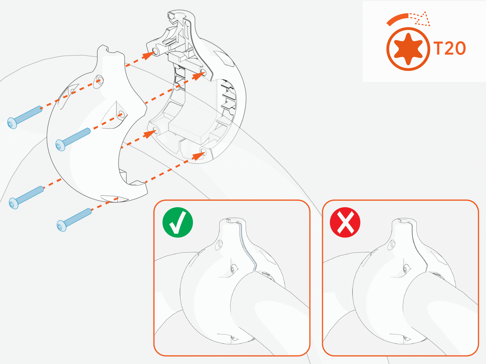 Technical illustration depicts the procedural step.