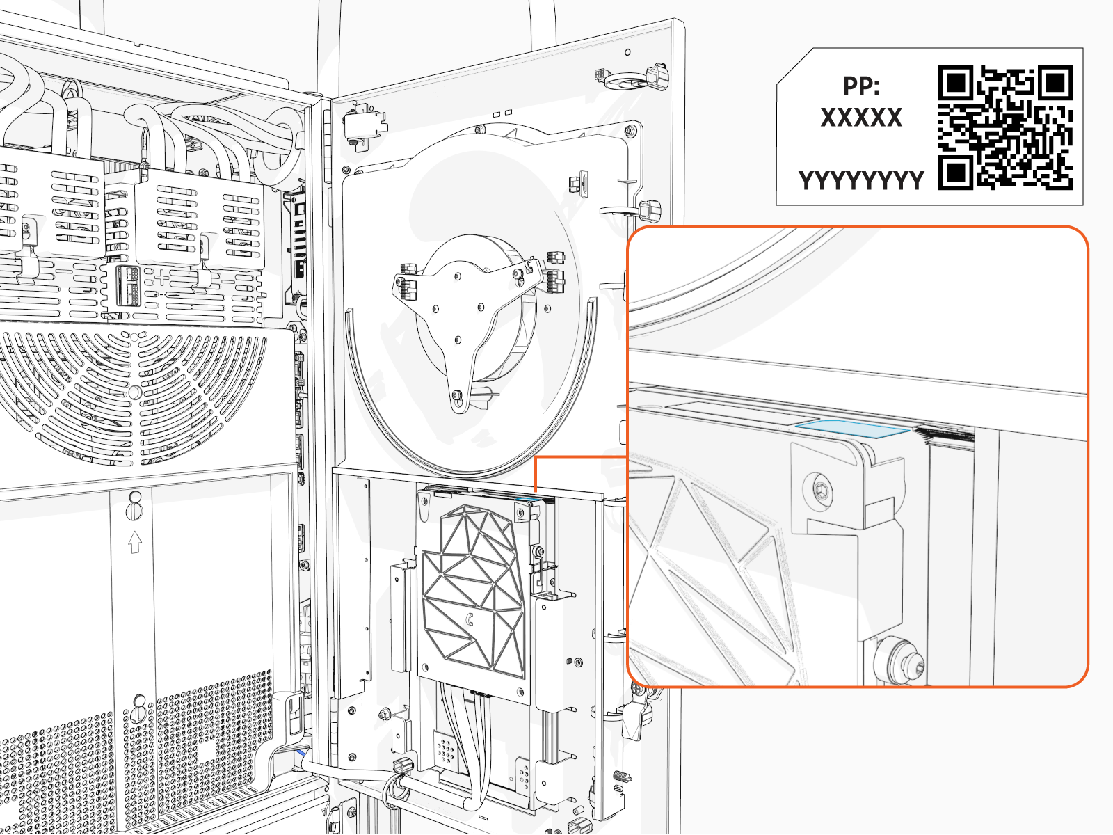 Technical illustration depicts the procedural step.