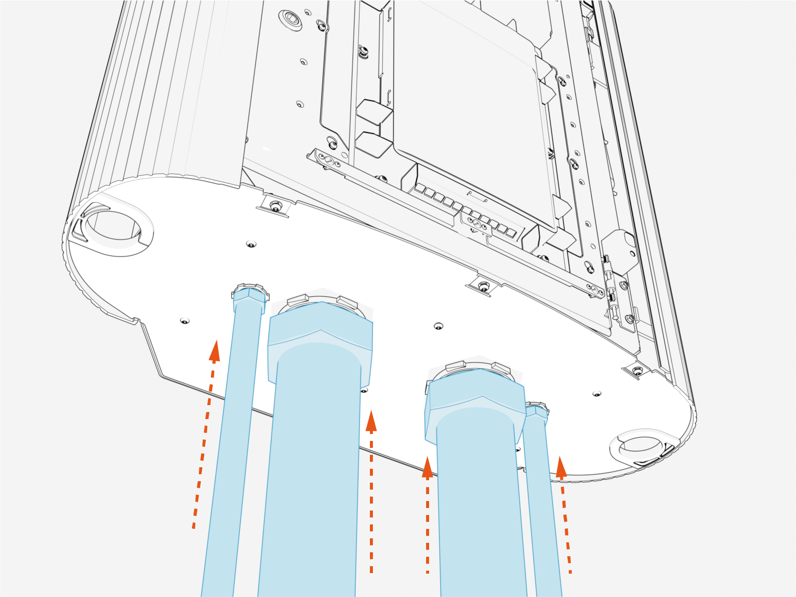 Technical illustration depicts the procedural step.