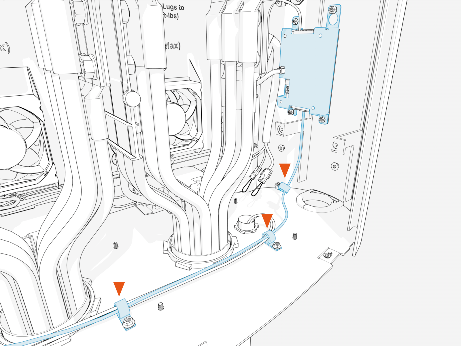 Technical illustration depicts the procedural step.