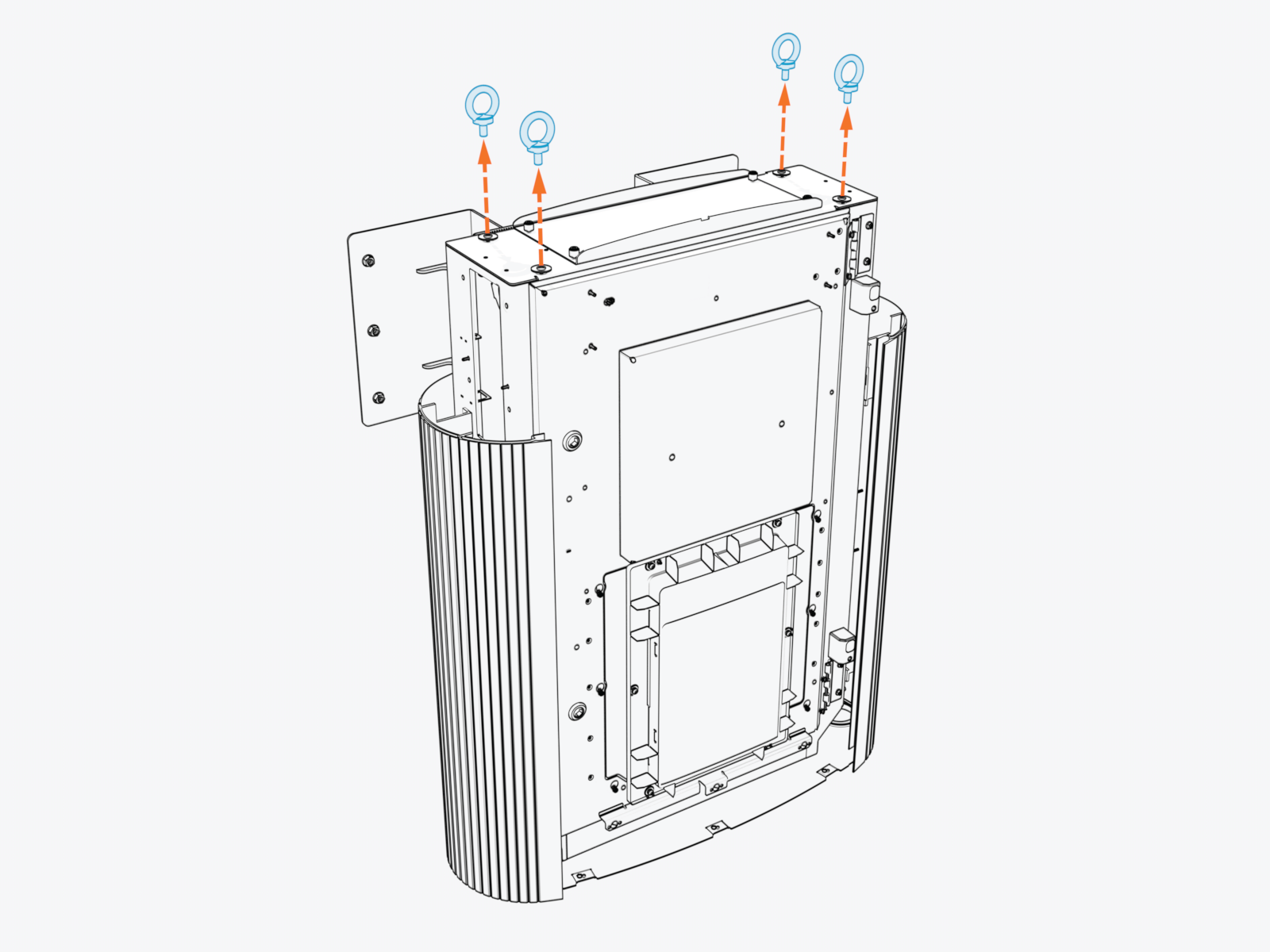 Technical illustration depicts the procedural step.