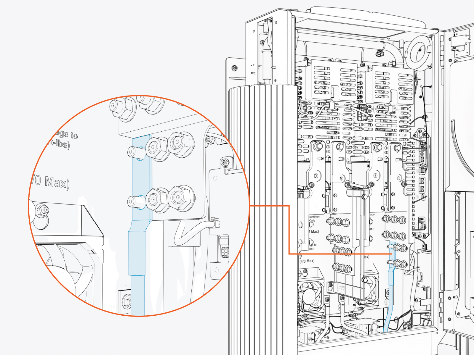 Technical illustration depicts the procedural step.