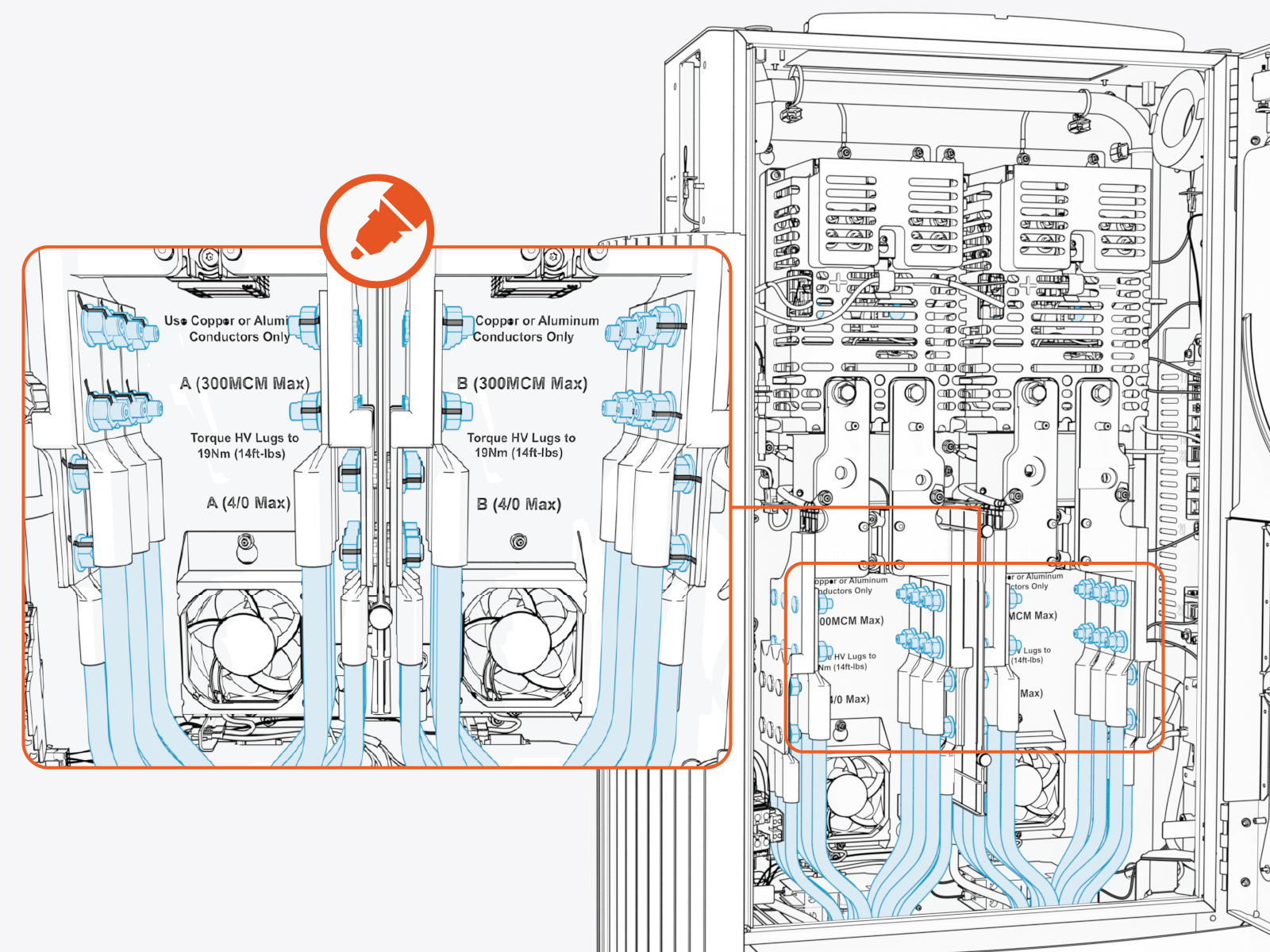 Technical illustration depicts the procedural step.
