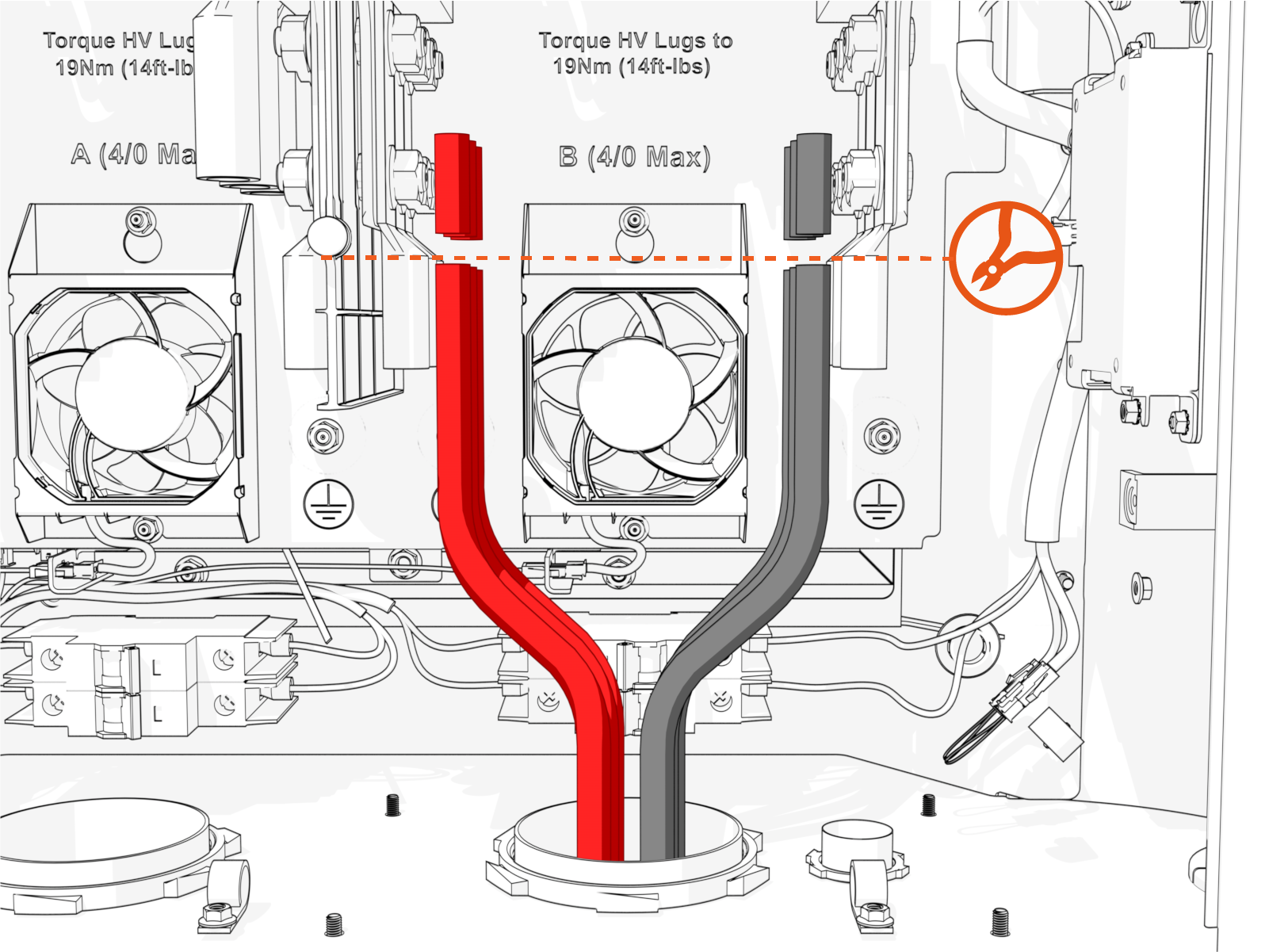 Technical illustration depicts the procedural step.
