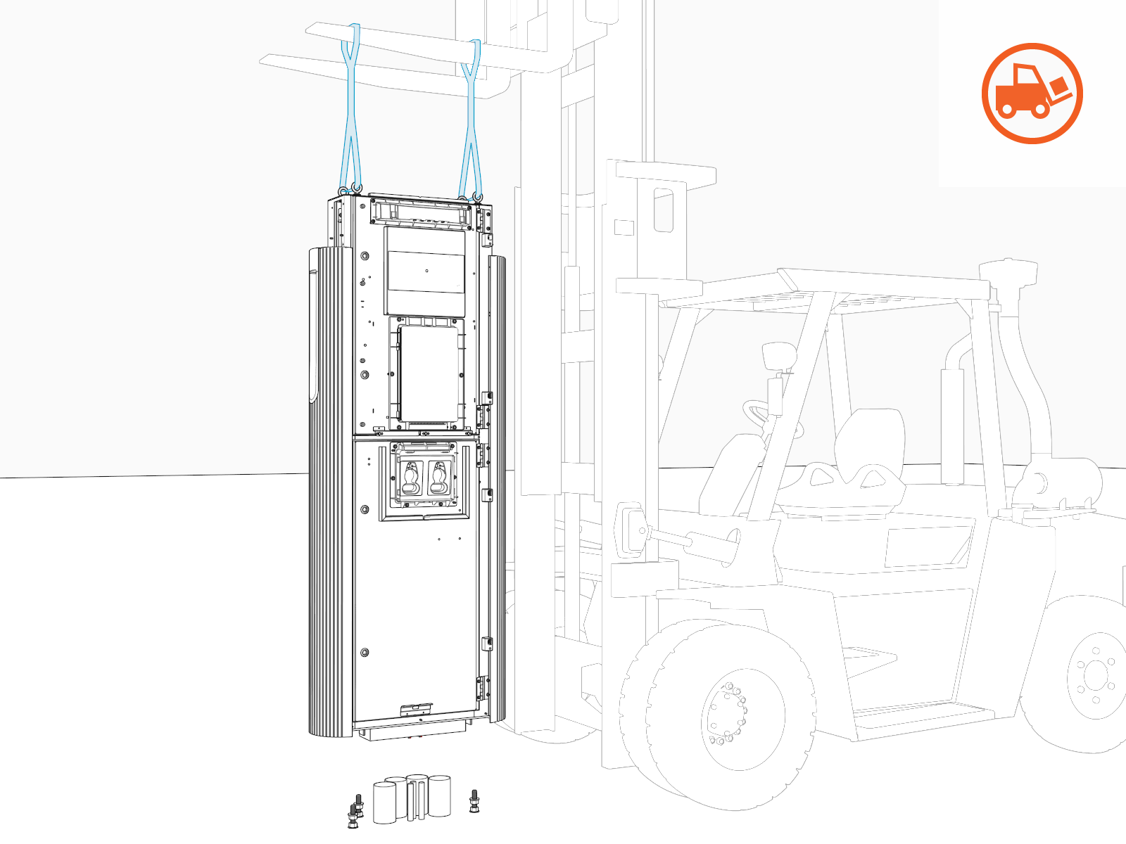 Technical illustration depicts the procedural step.