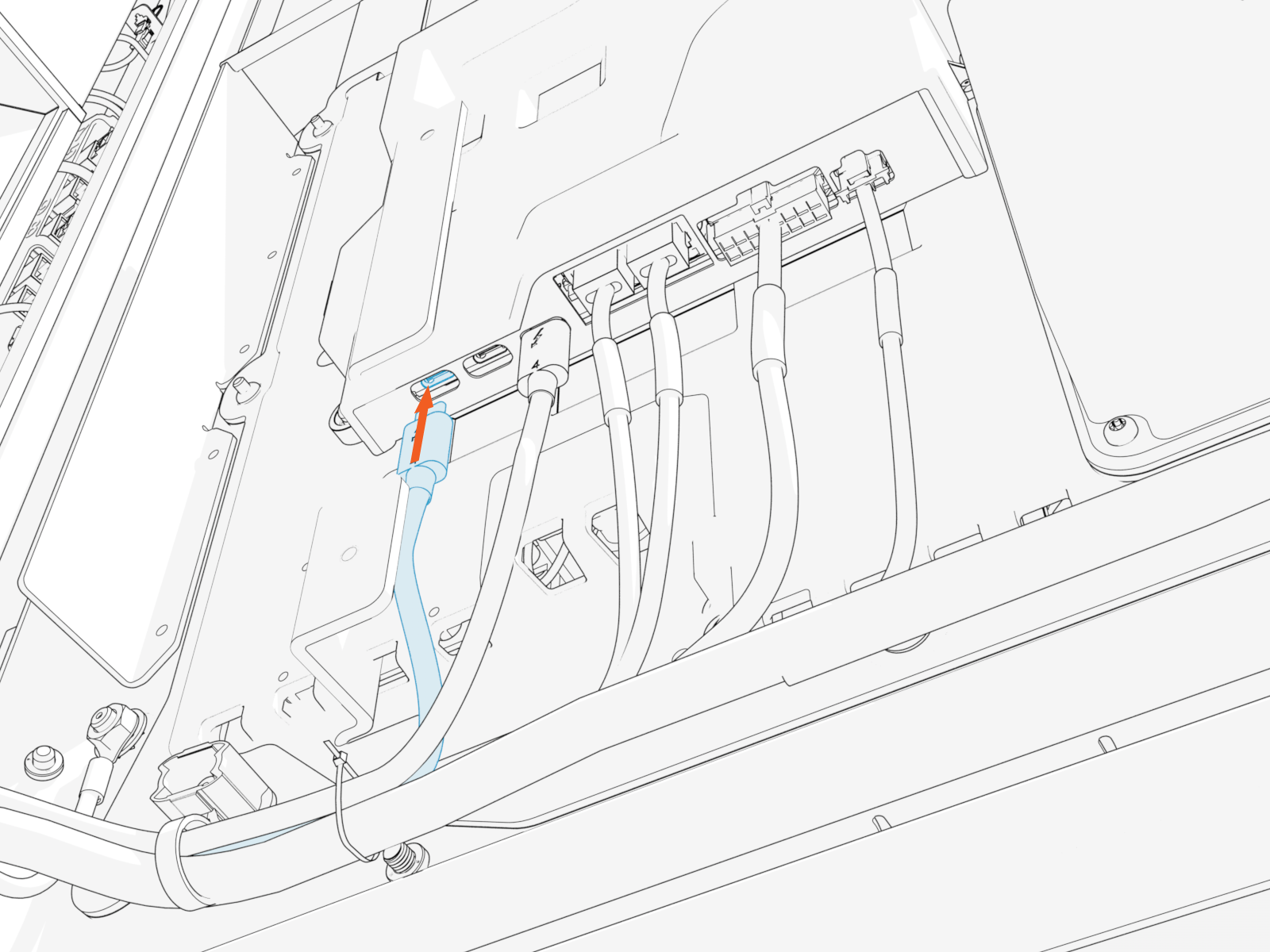 Technical illustration depicts the procedural step.