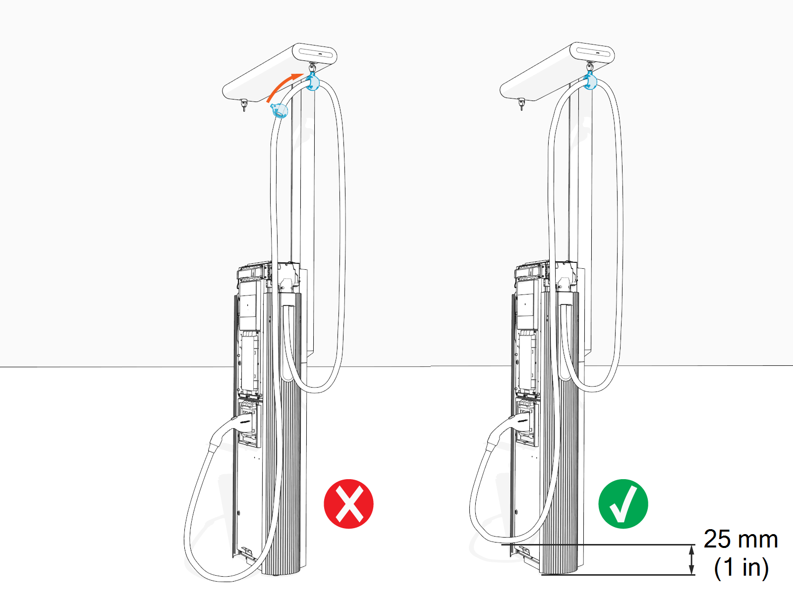 Technical illustration depicts the procedural step.