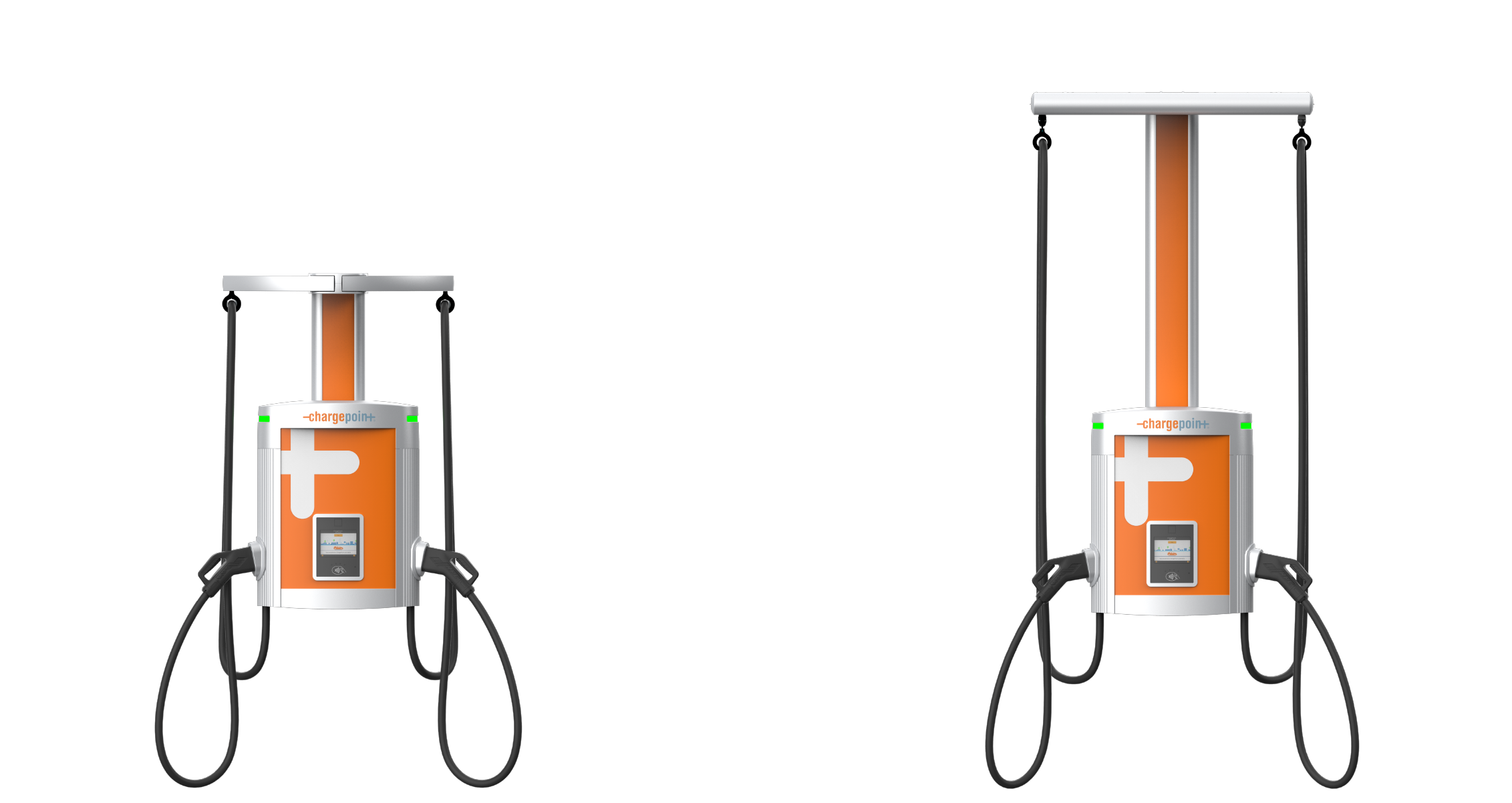 Wall or overhead Power Link 2000 standard and tall CMK illustrations