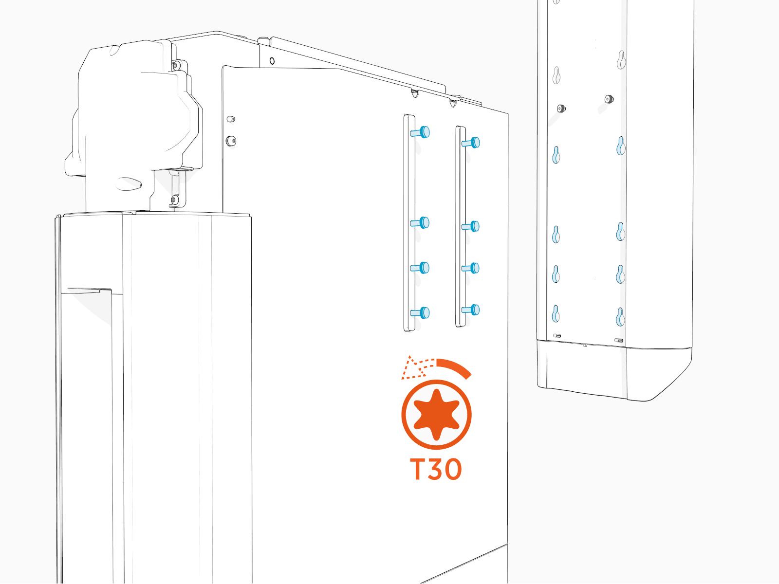 Technical illustration depicts the procedural step.