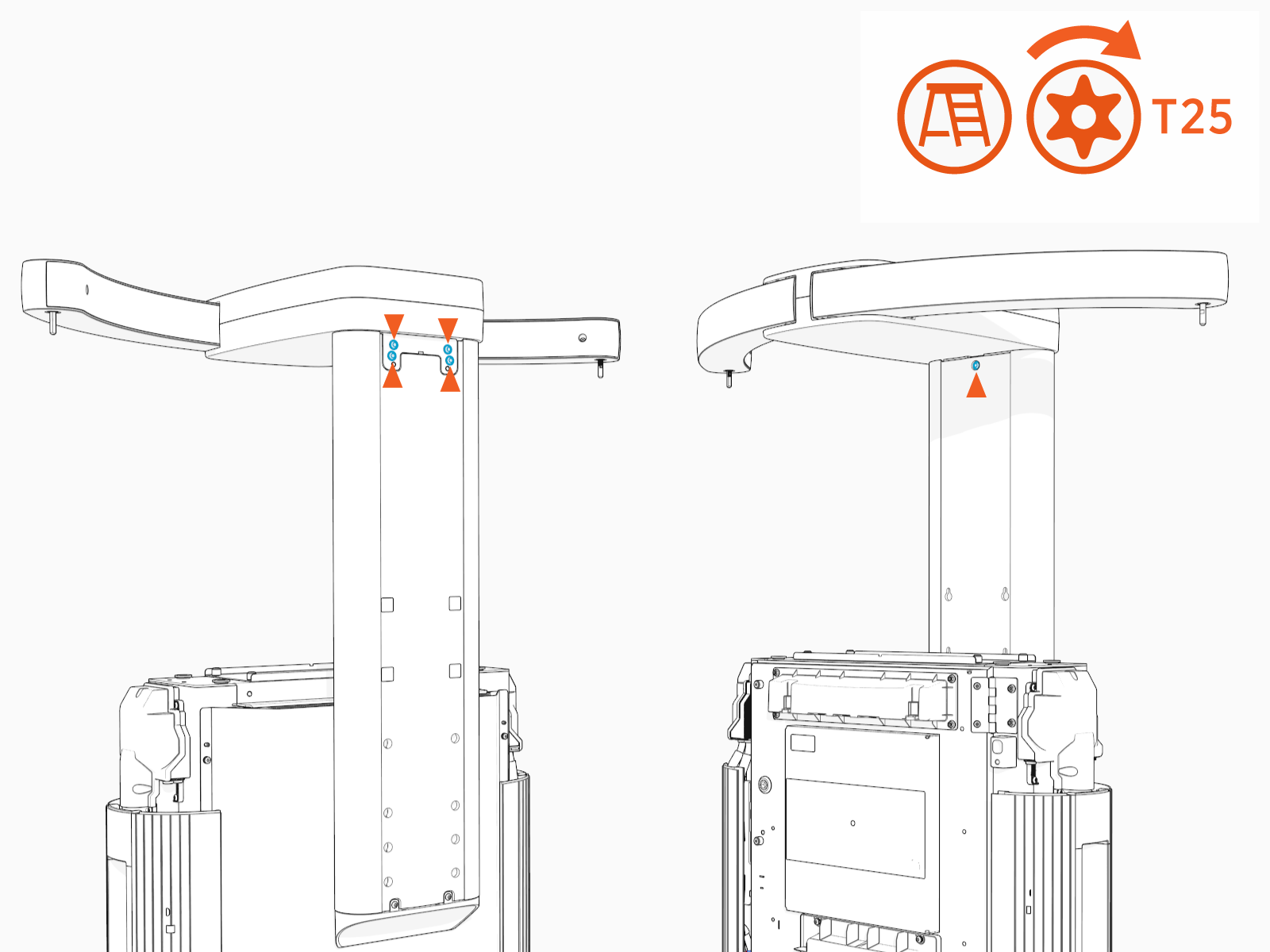 Technical illustration depicts the procedural step.