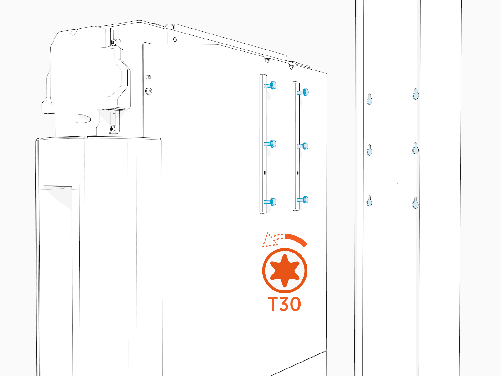 Technical illustration depicts the procedural step.