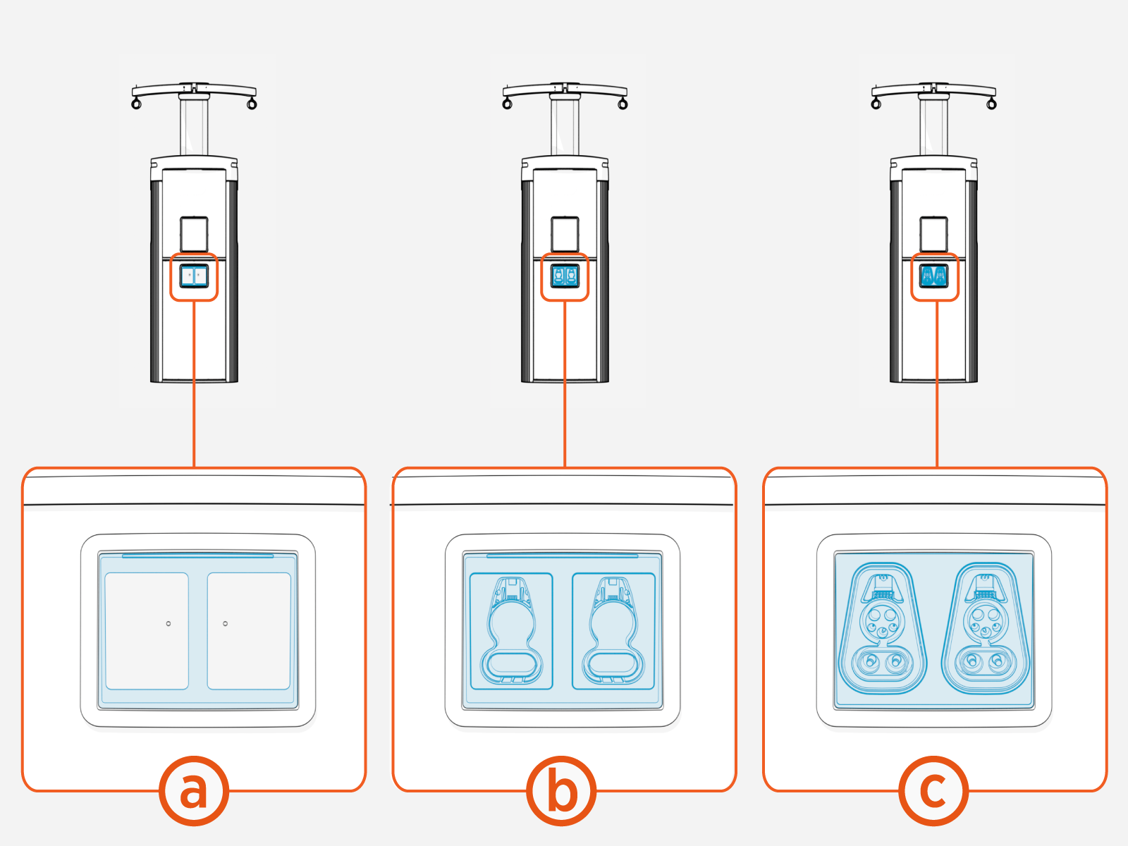 Labeled diagram of product, tools or parts.
