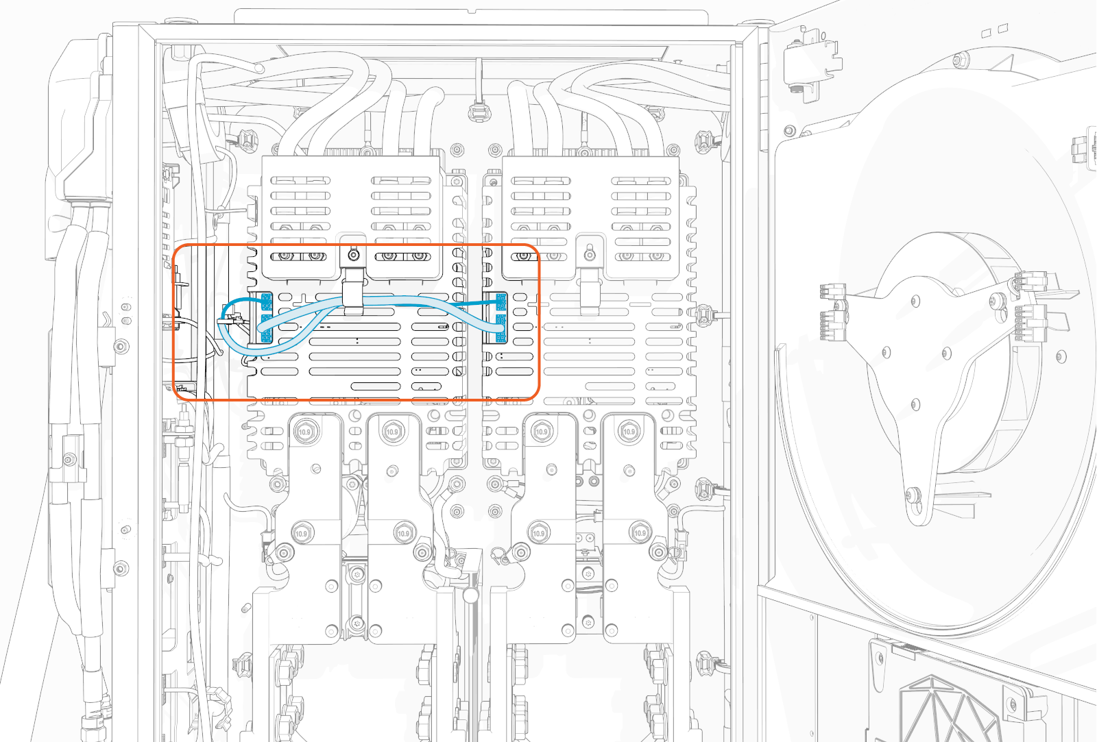 Technical illustration depicts the procedural step.
