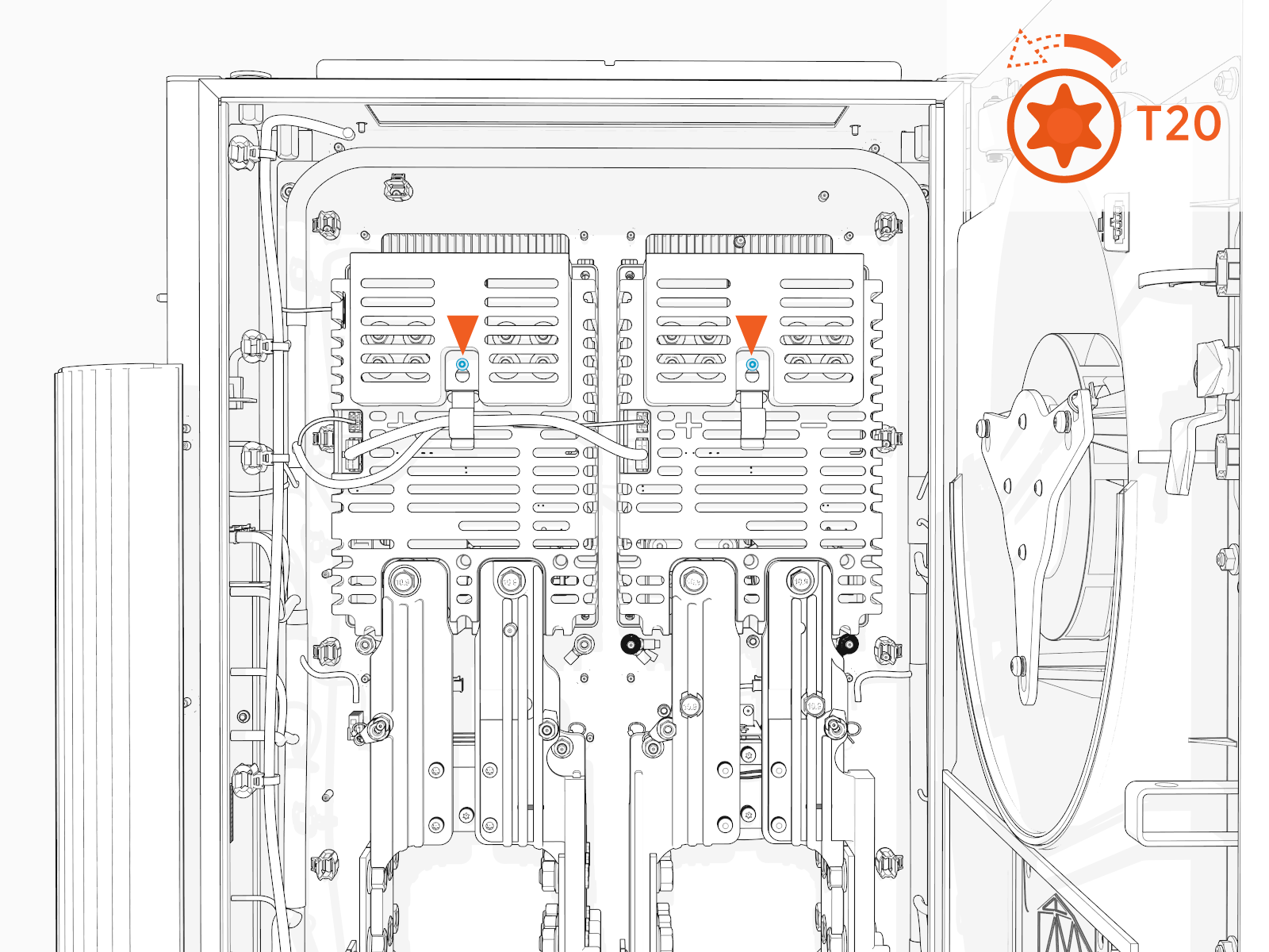 Technical illustration depicts the procedural step.