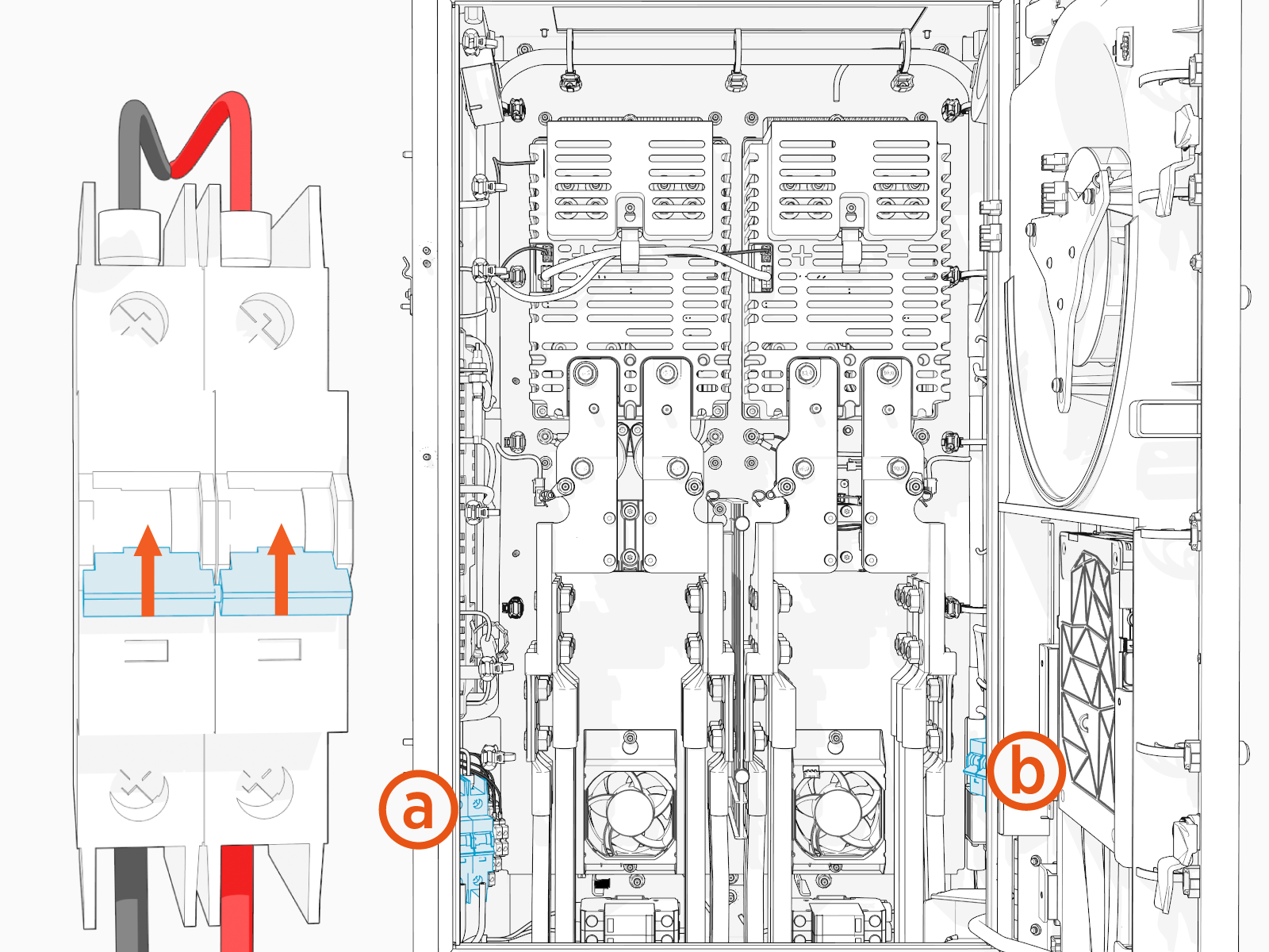 Technical illustration depicts the procedural step.