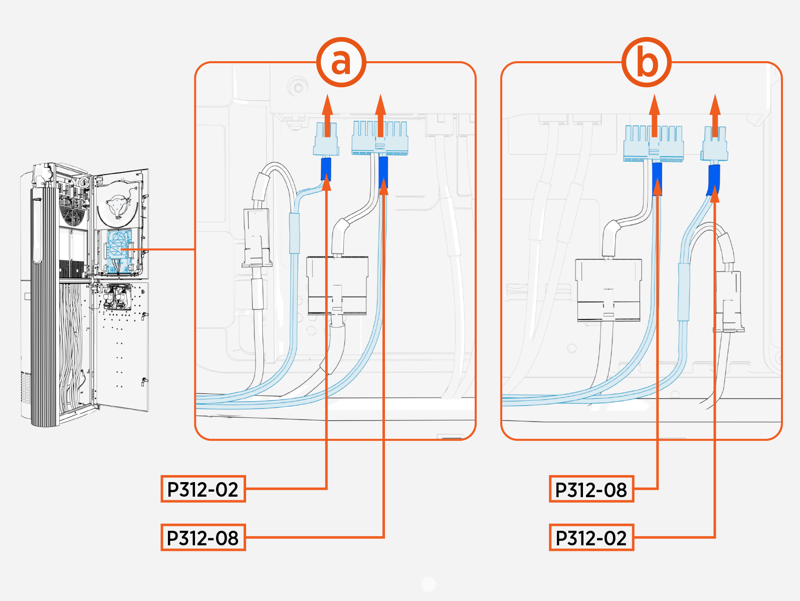 Technical illustration depicts the procedural step.