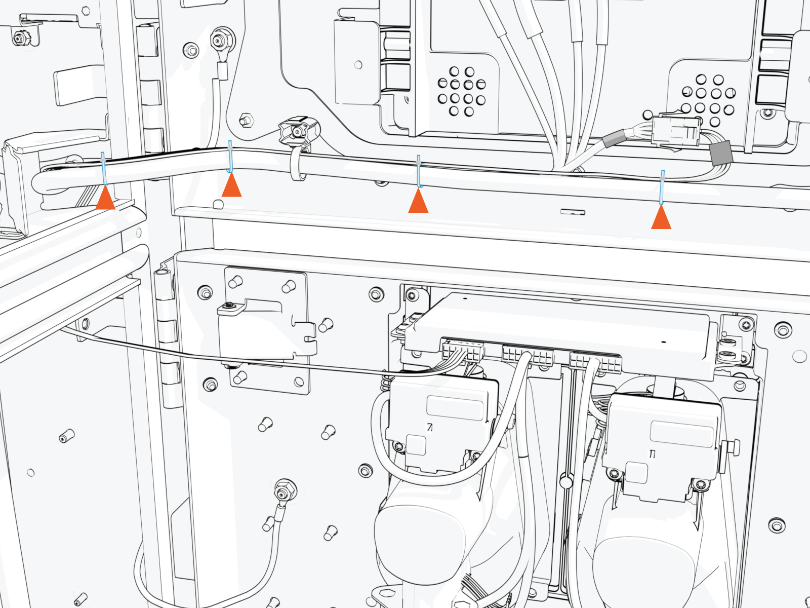 Technical illustration depicts the procedural step.