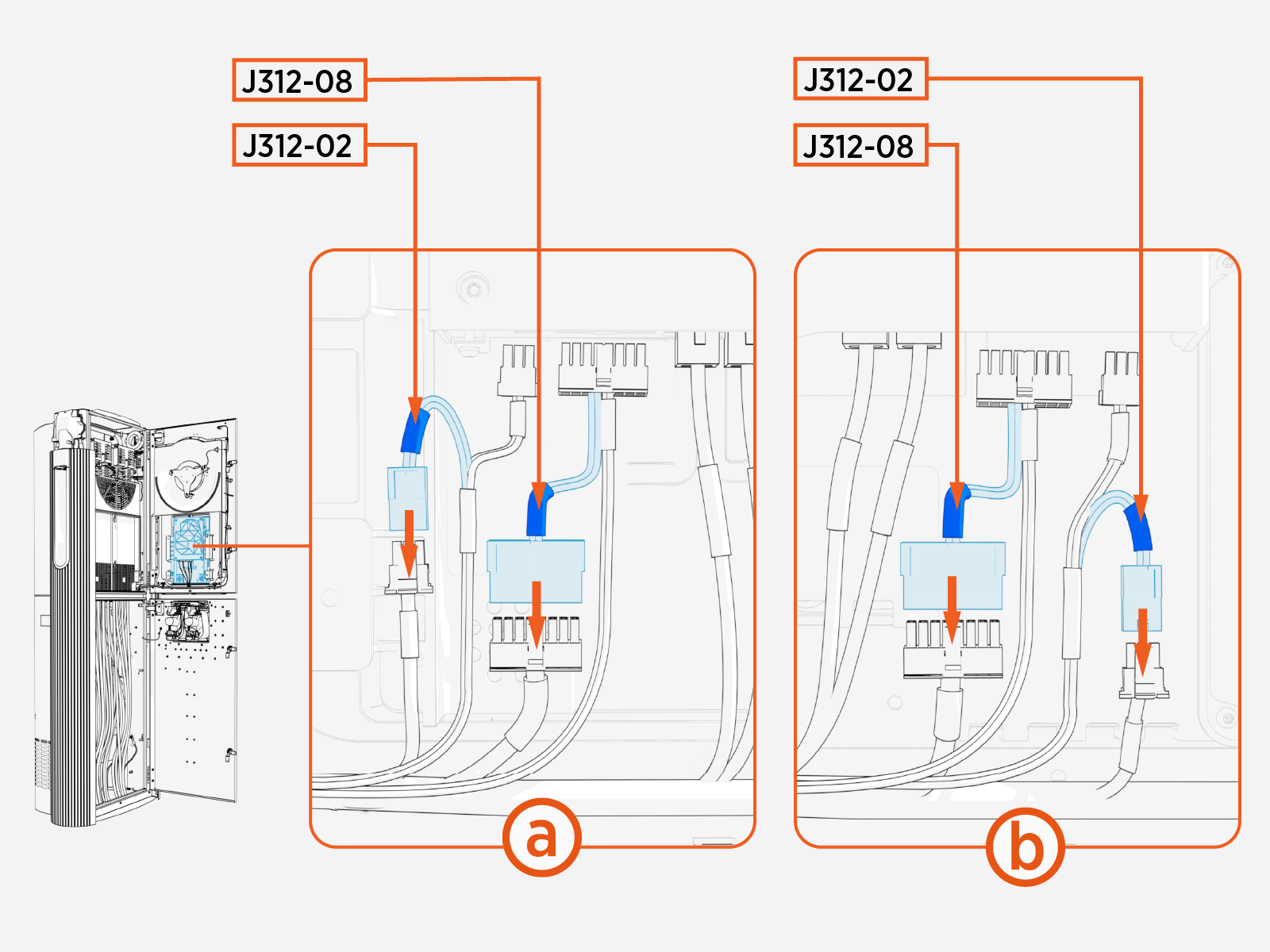 Technical illustration depicts the procedural step.