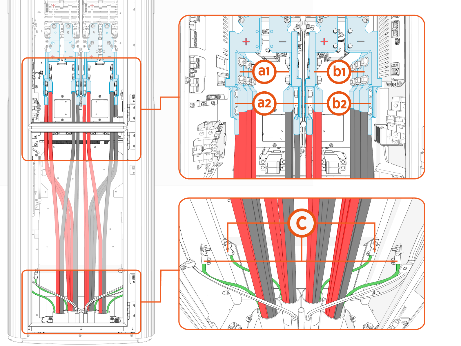 Labeled diagram of product, tools or parts.