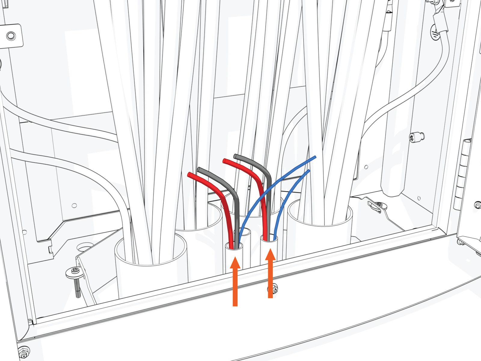 Technical illustration depicts the procedural step.