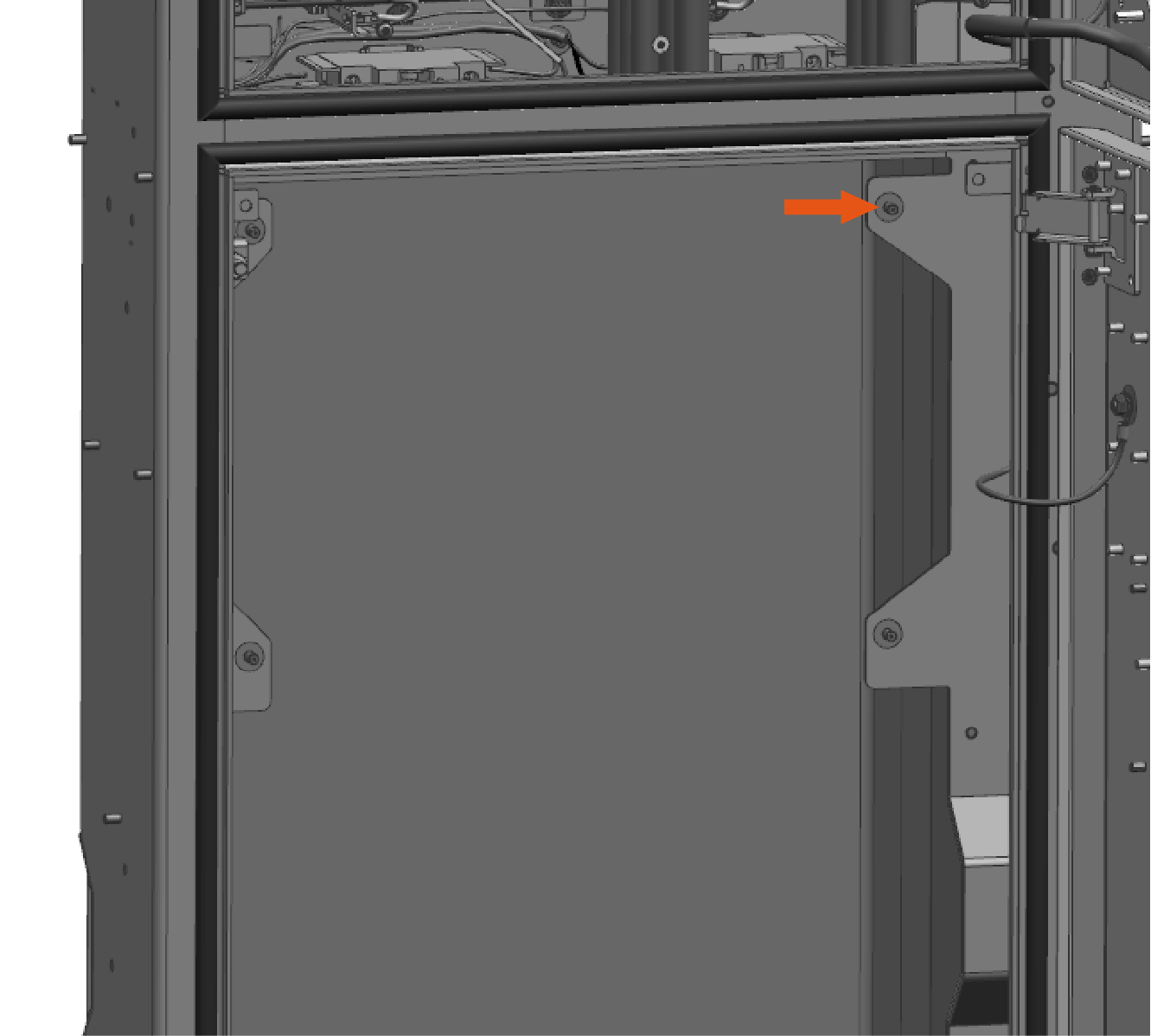 Technical illustration depicts the procedural step.
